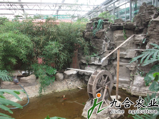新疆伊犁霍城生态餐厅（玻璃连栋智能温室）