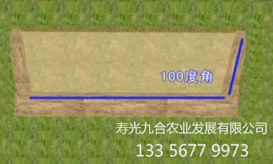 后墙和侧墙的夹角