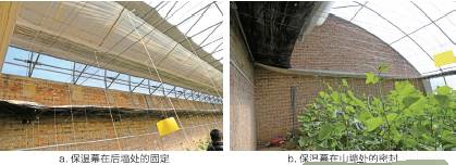 图1.室内水平拉幕保温系统